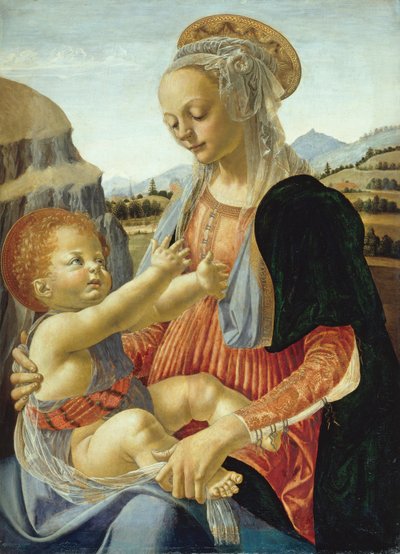 Madonna and Child by Andrea Verrocchio