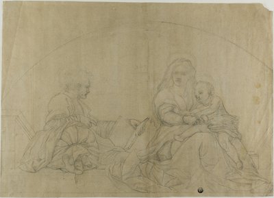 Madonna del Sacco by Andrea del Sarto