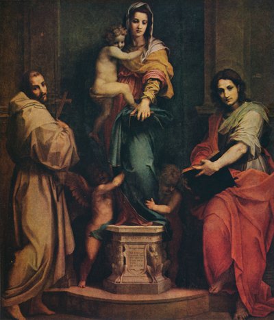 Madonna of the Harpies, 1517 by Andrea del Sarto