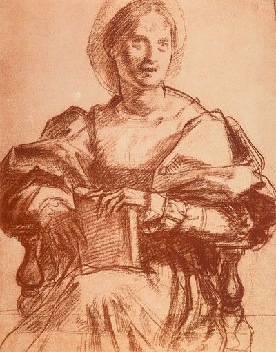Portrait of Lucrezia del Fede by Andrea del Sarto