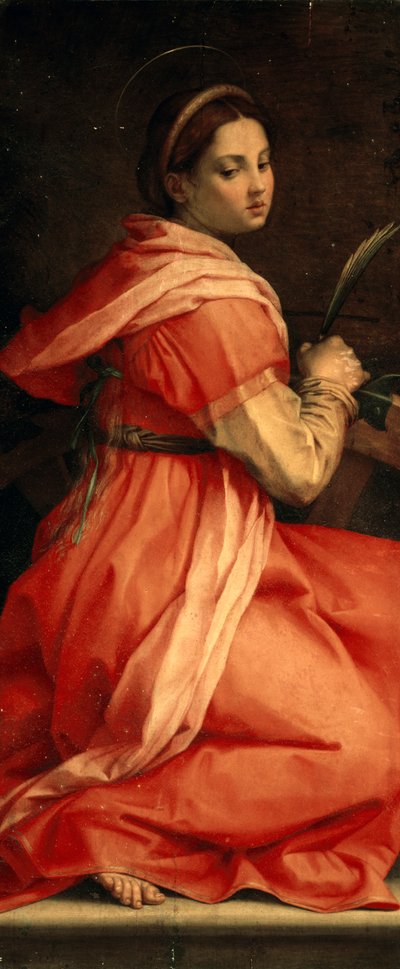 Saint Catherine of Alexandria by Andrea del Sarto