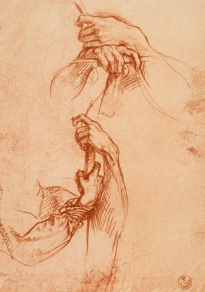 Study of Hands by Andrea del Sarto