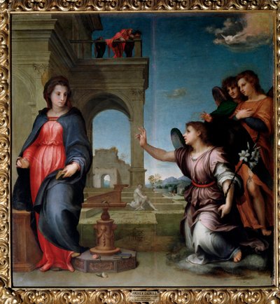 The Annunciation by Andrea del Sarto