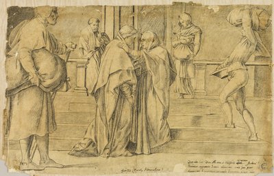 Visitation by Andrea del Sarto