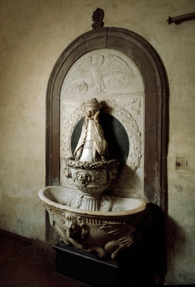 Baptismal Fonts by Andrea del Verrocchio
