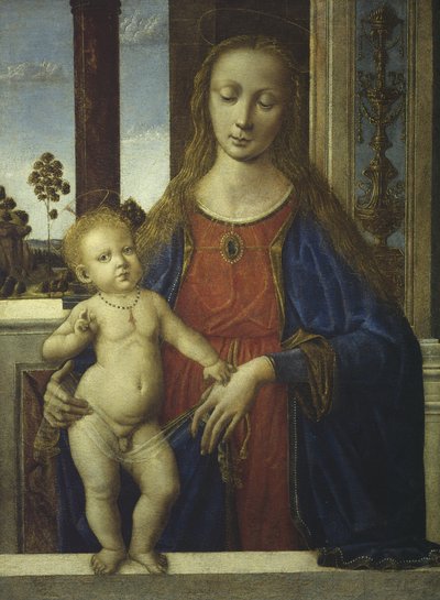 Virgin and Child by Andrea del Verrocchio