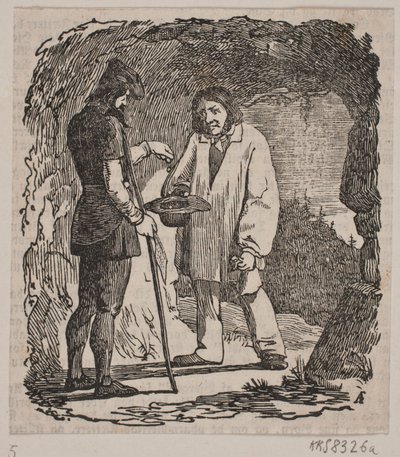 Rübezahl and the Farmer by Andreas Flinch