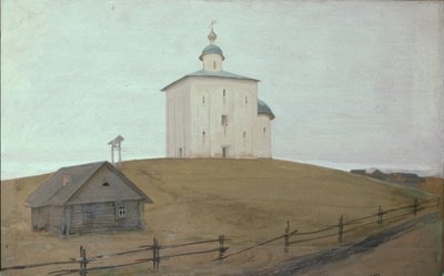 A Church by Andrei Petrovich Ryabushkin