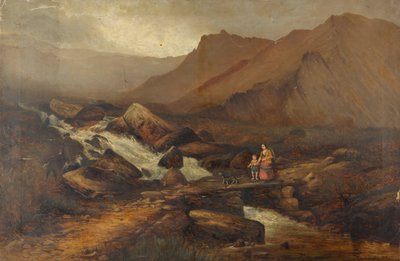 Near Idwal, Wales by Andrew Brandish Holte