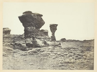 Dial Rock, Red Buttes, Laramie Plains by Andrew Joseph Russell