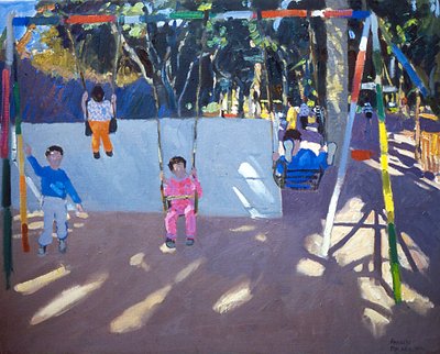 Children Swinging, 1996 by Andrew Macara