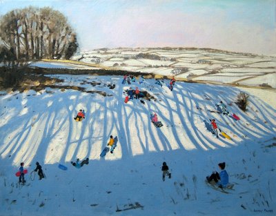Fields of Shadows, Monyash, Derbyshire by Andrew Macara