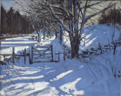 Gate Near Youlgreave, Derbyshire by Andrew Macara