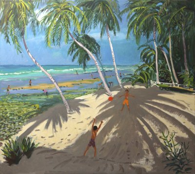 Palm Trees, Clovelly Beach, Barbados, 2013 by Andrew Macara