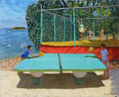 Ping Pong, Vrsar, Croatia, 2022 by Andrew Macara