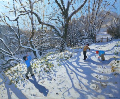 Snowball Fight, 2007 by Andrew Macara