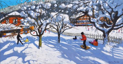 The Orchard, Morzine, France by Andrew Macara