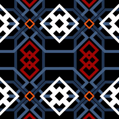 Andalusian Geometric, 2018 by Andrew Watson