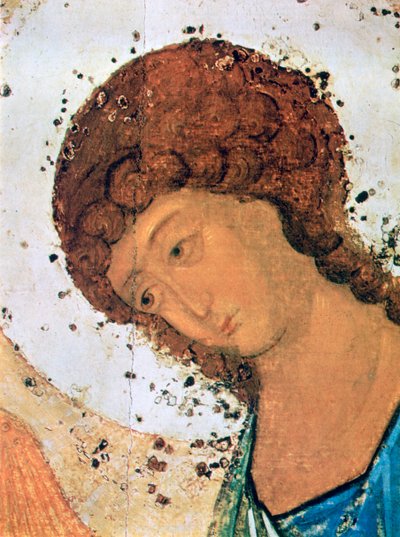 The Trinity (detail) by Andrey Rublyov