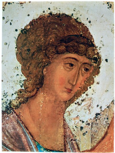 The Trinity of Roublev (detail) by Andrey Rublyov