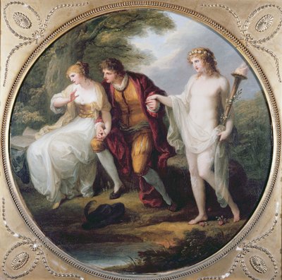 Abelard Presenting Hymen to Heloise by Angelica Kauffmann