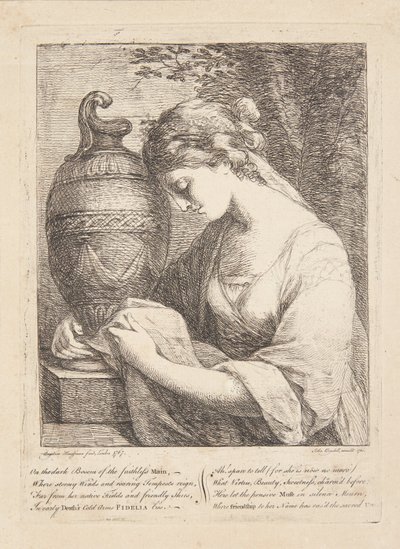 The Woman by the Urn by Angelica Kauffmann