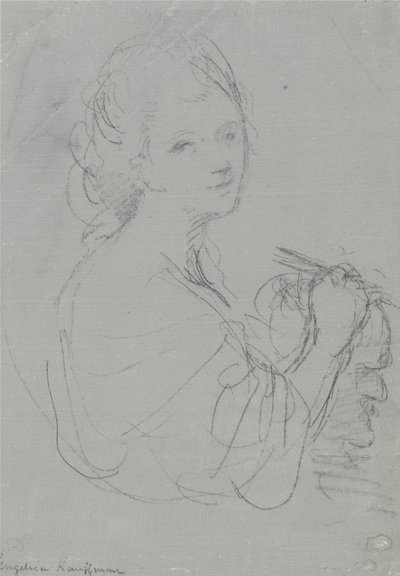Self-Portrait by Angelica Kauffmann