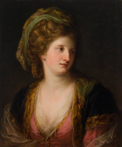 Woman in Turkish Dress by Angelica Kauffmann