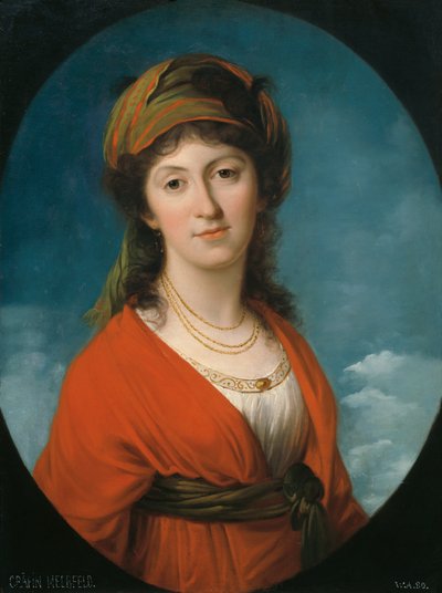 Marie Therese Countess Meerfeld, born Countess Dietrichstein by Angelica Kauffmann