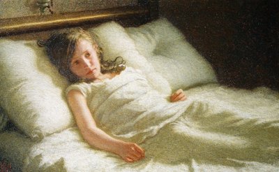Sold girl (Disappointed) by Angelo Morbelli