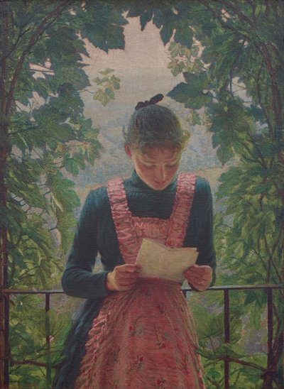 The first letter by Angelo Morbelli