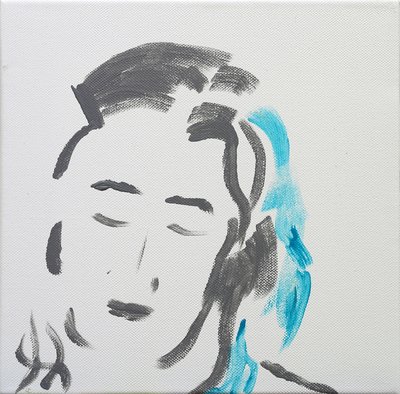 Portrait of a Serene Woman by Angie Kenber