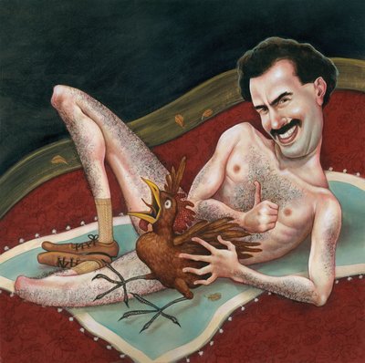 Borat by Anita Kunz