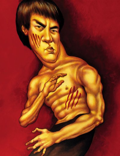 Bruce Lee by Anita Kunz