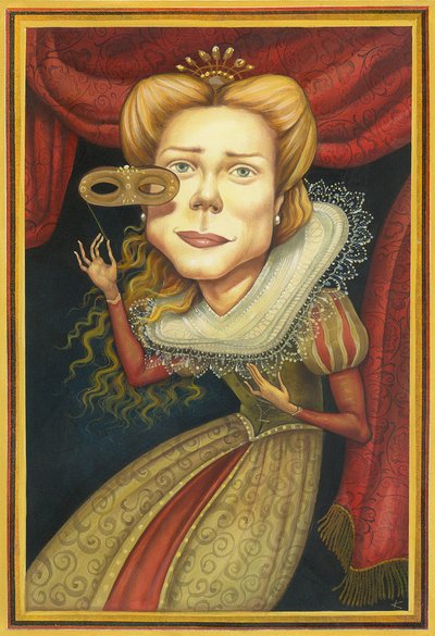 Gwynneth Paltrow by Anita Kunz