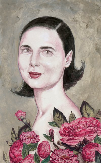 Isabella Rossellini by Anita Kunz
