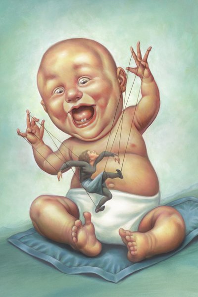 Puppetmaster by Anita Kunz