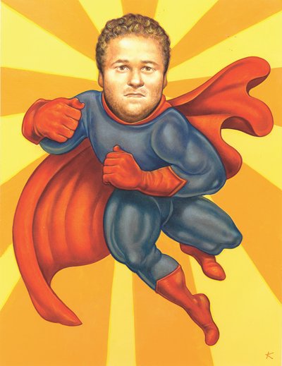 Seth Rogan by Anita Kunz