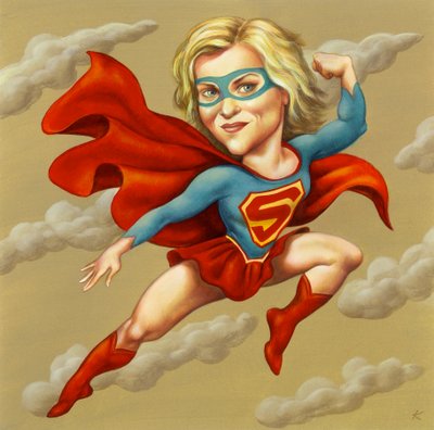 Supergirl, 2005 by Anita Kunz