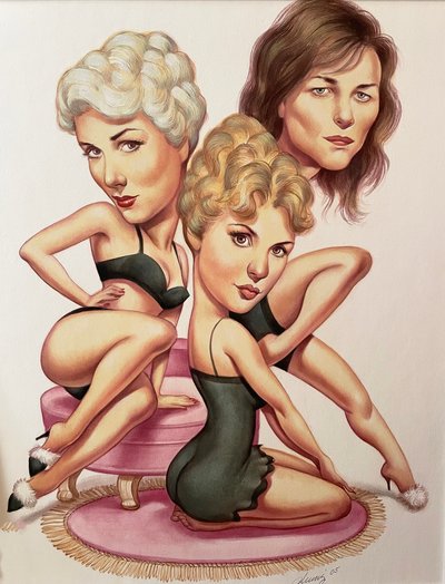 The Three Divas by Anita Kunz