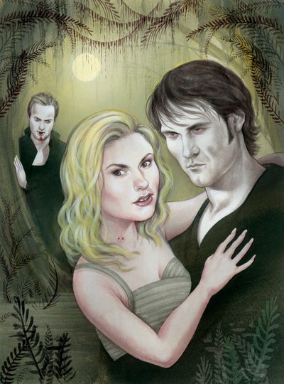 True Blood, 2009 by Anita Kunz