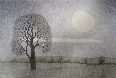 February Moon, 2010 by Anna Phillips