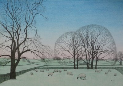 Frosty Morning, 2012 by Anna Phillips