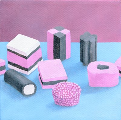 Pink Allsorts by Anna Phillips