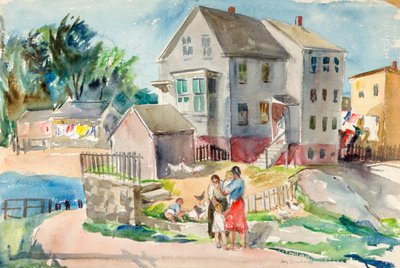 Landscape, ca. 1943 by Ann Brockman