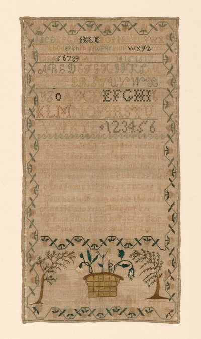 Sampler by Ann Morris