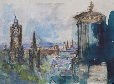 From Calton Hill, Edinburgh by Ann Oram