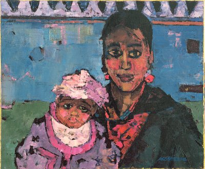 Spanish Mother by Anna Contemporary Artist Kostenko