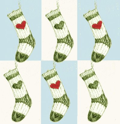 Christmas Stocking by Anna Platts