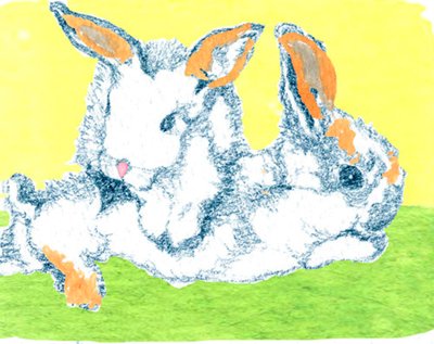 Easter Bunnies by Anna Platts